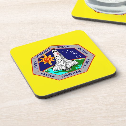 STS-78 GETRÄNKEUNTERSETZER (Linke Seite)