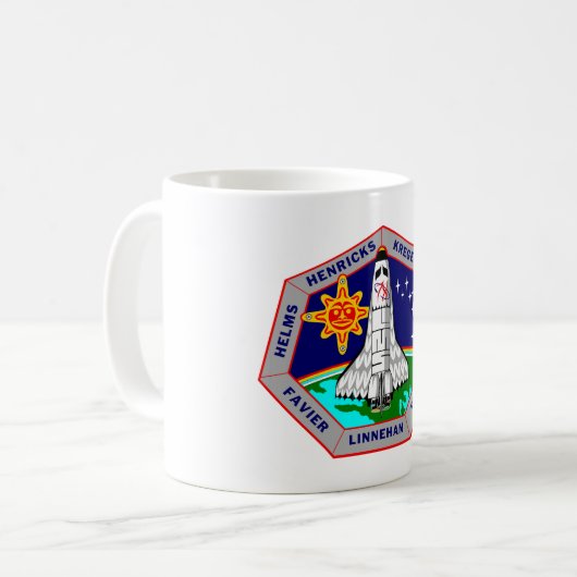 STS-78 KAFFEETASSE (Vorderseite Links)