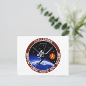 STS-7: Challenger OV-99 & Sally Ride Postkarte (Stehend Vorderseite)