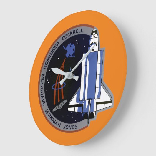 STS-80 GROßE WANDUHR (Winkel)