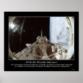 STS-90 NeuroLab Weltraummodul. Poster (Vorne)