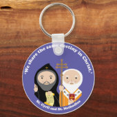 Sts. Cyril und Methodius Schlüsselanhänger (Vorderseite)