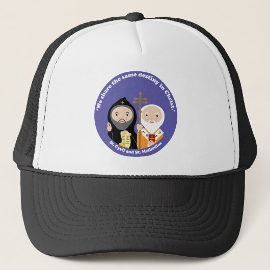 Sts. Cyril und Methodius Truckerkappe (Vorderseite)
