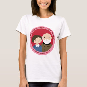 Sts. Louis und Zelie Martin T-Shirt
