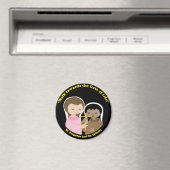 Sts. Perpetua und Felicity Magnet (In Situ (Geschirrspüler))