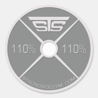 STS Plakataufkleber Runder Aufkleber