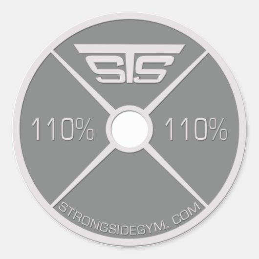 STS Plakataufkleber Runder Aufkleber (Vorderseite)