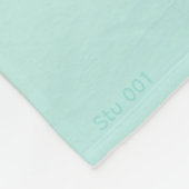 Stu 001 ist der Mini-Monster-Troll Fleecedecke (Ecke)