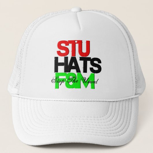 STU.™ Kappe - STU HÜTE F&M (Vorderseite)
