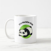 Stu-panda-ous Funny Panda Pun Kaffeetasse (Links)
