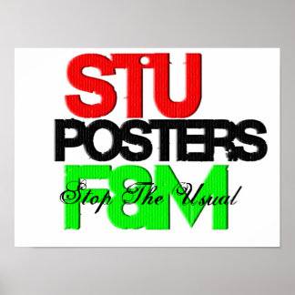 STU.™ Poster F&M™