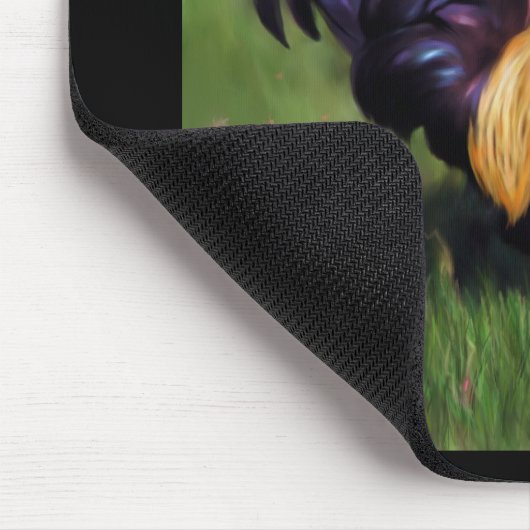 (Stuart Bantam Rooster Mousepad (Ecke)