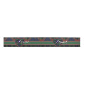 Stuart-Clan karierter schottischer Kilt Tartan Ripsband (Vorderseite)