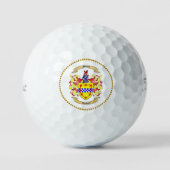 Stuart Family Coat of Arms Golf Balls Golfball (Vorderseite)