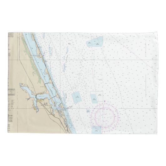 Stuart FL Authentische ⚓ Kissenbezug (Rückseite)