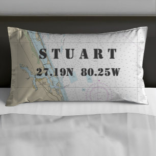 Stuart FL Authentische ⚓ Kissenbezug