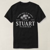 Stuart FL Sailfish Hauptstadt des World Souvenir T-Shirt (Design vorne)