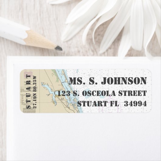 Stuart FL Zuhause Port Nautic Navigation Chart (Insitu)