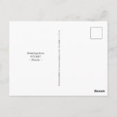 Stuart Florida Arial View Postkarte (Rückseite)