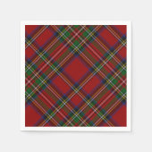 Stuart Kariert Tartan Christmas 2 Serviette (Vorderseite)