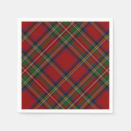 Stuart Kariert Tartan Christmas 2 Serviette