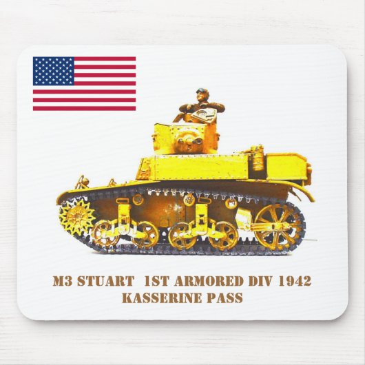 Stuart Light Tank ... Mousepad (Vorne)