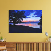 STUART PARK CAYUGA LAKE CANVAS DRUCKEN LEINWANDDRUCK (Insitu (Wohnzimmer))