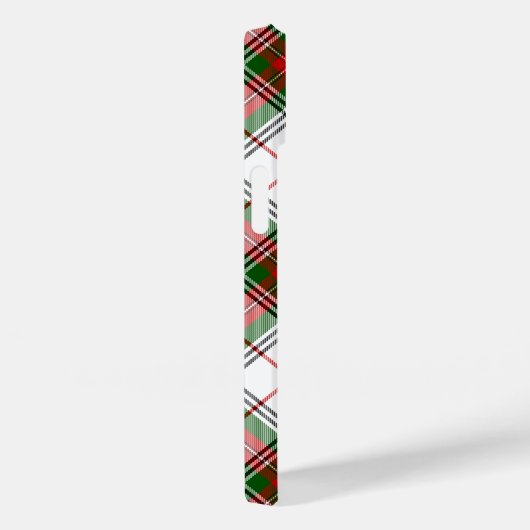 Stuart / Stewart Red Green Kariert Case-Mate iPhone Hülle (Rückseite / Rechts)