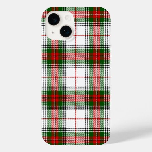 Stuart / Stewart Red Green Kariert Case-Mate iPhone Hülle (Rückseite)