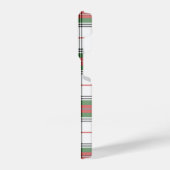 Stuart / Stewart Red Green Kariert iPhone Hülle (Linke Seite)