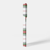 Stuart / Stewart Red Green Kariert iPhone Hülle (Rechte Seite)