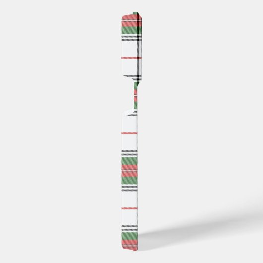 Stuart / Stewart Red Green Kariert iPhone Hülle (Rechte Seite)