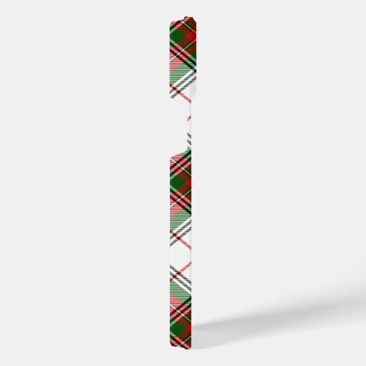 Stuart / Stewart Red Green Kariert iPhone Hülle (Rechte Seite)