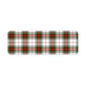 Stuart / Stewart tartan, weiß grün kariert (Vorne)