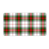 Stuart / Stewart tartan, weiß grün kariert (Vorne)