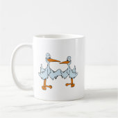 Stuart- u. Stewart-Storch Kaffeetasse (Links)