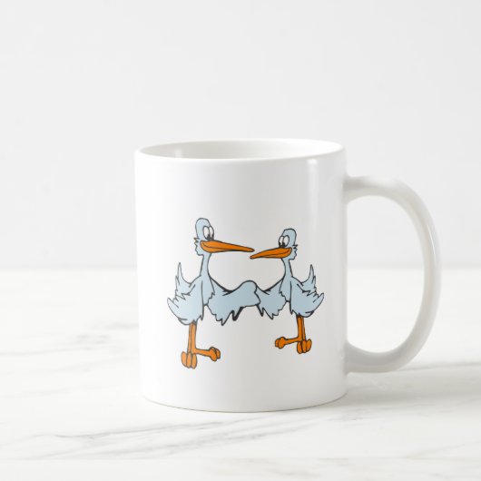 Stuart- u. Stewart-Storch Kaffeetasse (Rechts)