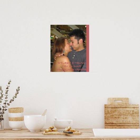 STUART UND MANDY POSTER (Küche)