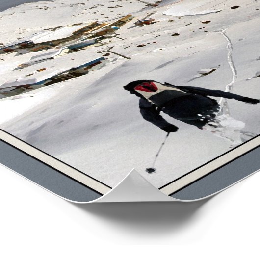 Stubai Glacier Poster (Ecke)