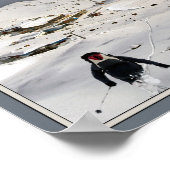 Stubai Glacier Poster (Ecke)