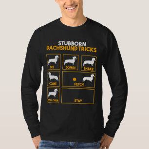 Stubbon Dackel Tricks T-Shirt