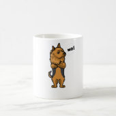 Stubborn Australian Terrier Dog Kaffeetasse (Mittel)