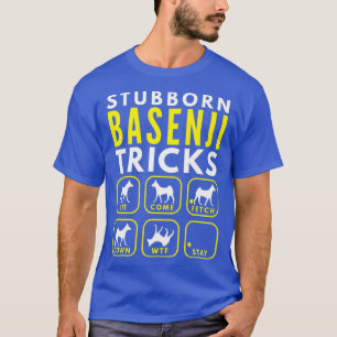 Stubborn Basenji Tricks - Hundetraining Premium T-Shirt