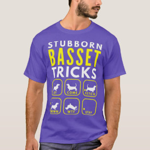 Stubborn-Basset-Tricks - Hundetraining Premium T-Shirt