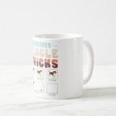 Stubborn Beagle Tricks Kaffeetasse (VorderseiteRechts)