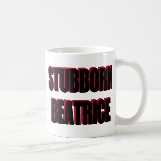 STUBBORN BEATRICE KAFFEETASSE (Rechts)