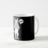 Stubborn Berger Blanc Suisse Kaffeetasse (VorderseiteRechts)