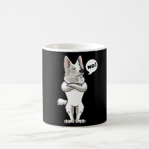 Stubborn Berger Blanc Suisse Kaffeetasse