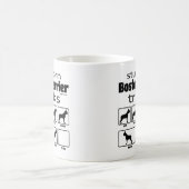 Stubborn Boston Terrier Tricks Kaffeetasse (Mittel)