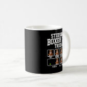 Stubborn Boxer Dog Tricks Mama Tricks Kaffeetasse (VorderseiteRechts)